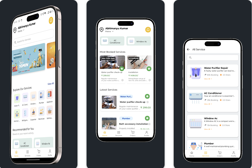Dozit - On Demand Service APP